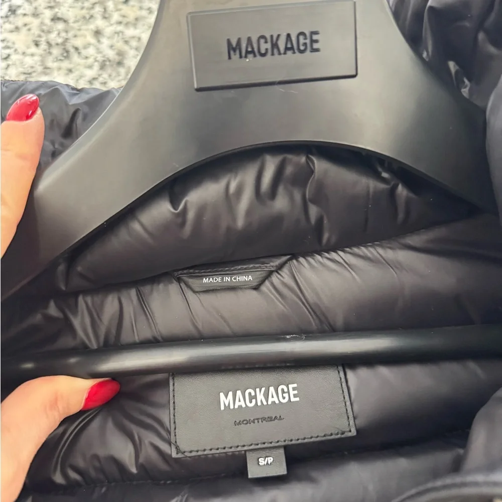 Mackage Brown Puffer Jacket - Picture 3 of 5